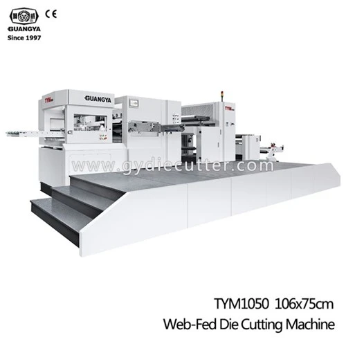 Fustellatrice per etichette roll-to-roll